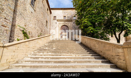 Sant'Ubaldo couvent à Gubbio Banque D'Images