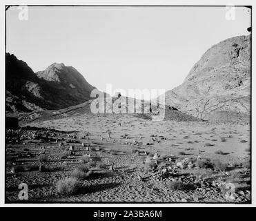 Sinaï. Hill d'Aaron (veau d'or). Banque D'Images