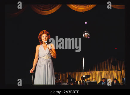 Singer Vicky Stuart, Granit, à Kerhonkson, New York Banque D'Images