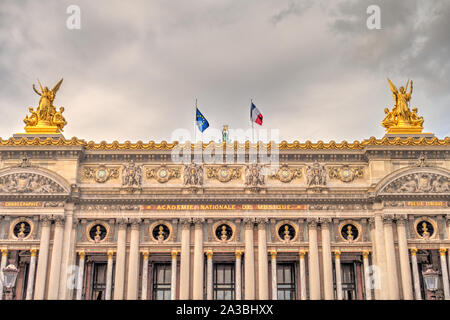 Paris, l'Opéra Garnier Banque D'Images