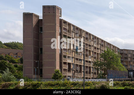 Park Hill Estate, Sheffield Banque D'Images