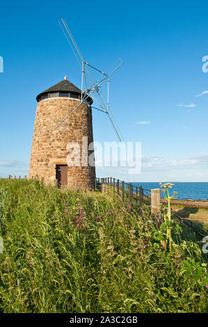 St Monans moulin à vent. Fife, Scotland Banque D'Images