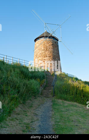 St Monans moulin à vent. Fife, Scotland Banque D'Images