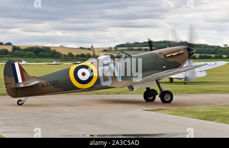 Supermarine Spitfire MkIa (G-CFGJ) Banque D'Images