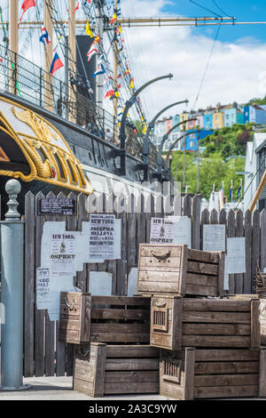 SS Great Britain de Brunel - premier navire à passagers à vapeur, maintenant un musée en cale sèche, Bristol, Angleterre, Royaume-Uni. Banque D'Images