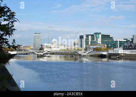 Docks de Dublin, Irlande Banque D'Images