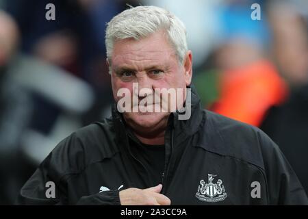 STEVE BRUCE, Newcastle United FC MANAGER 2019 Banque D'Images