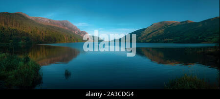 Llyn Cwellyn, Snowdonia, le Nord du Pays de Galles Banque D'Images