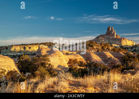 Church Rock, Red Rock Park, Gallup, Nouveau Mexique, USA Banque D'Images