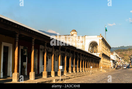 Hôtel de ville d'Antigua Guatemala Banque D'Images