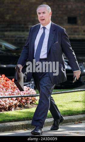 Geoffrey Cox, Procureur Général, homme politique conservateur, à Downing Street, London, UK, 2019 Banque D'Images