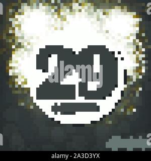 L'icône le 29 octobre. Pour la planification jour important. Bannière pour les jours fériés et les jours spéciaux. Vector illustration en noir et blanc. Illustration de Vecteur