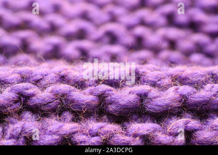 La maille. Mauve. Macro Banque D'Images