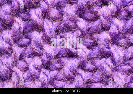 La maille. Mauve. Macro Banque D'Images