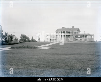 1 juillet 1902 anciens, photographie, le Cape Cottage Casino à Cape Elizabeth, dans le Maine. Il a ouvert ses portes en 1898. ORIGINAL SOURCE : Négatif sur verre Banque D'Images