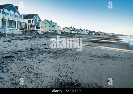 Maine paysage littoral sur l'Océan Atlantique Banque D'Images