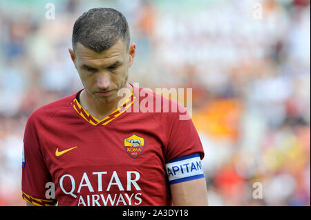 Roma - Cagliari 1-1 06/10/2019 Stadio Olimpico, Edin Dzeko Rome - Cagliari 1-1 06/10/2019 Stade Olympique, Edin Dzeko Ph. Vincenzo izzo Banque D'Images