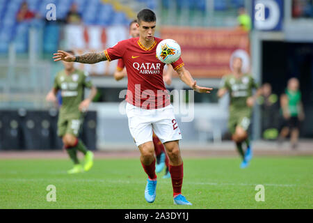 Roma - Cagliari 1-1 06/10/2019 Stadio Olimpico, Gianluca Mancini Rome - Cagliari 1-1 06/10/2019 Stade Olympique, Gianluca Mancini Ph. Vincenzo izzo Banque D'Images