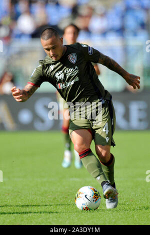 Roma - Cagliari 1-1 06/10/2019 Stadio Olimpico, Radja Nainggolan Rome - Cagliari 1-1 06/10/2019 Stade Olympique, Radja Nainggolan Ph. Vincenzo izzo Banque D'Images