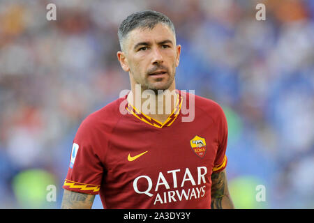 Roma - Cagliari 1-1 06/10/2019 Stadio Olimpico, Aleksandar Kolarov Rome - Cagliari 1-1 06/10/2019 Stade Olympique, Aleksandar Kolarov Ph.Vincenzo izzo Banque D'Images