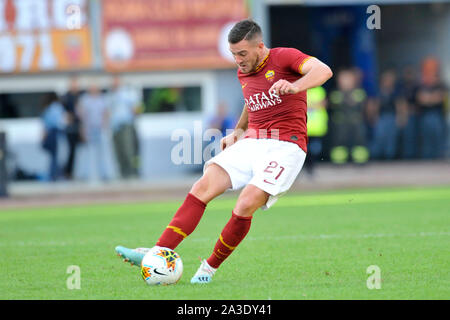 Roma - Cagliari 1-1 06/10/2019 Jordan Veretout stadio Olimpico, Rome - Cagliari 1-1 06/10/2019 Stade Olympique, Jordan Veretout Ph. Vincenzo izzo Banque D'Images