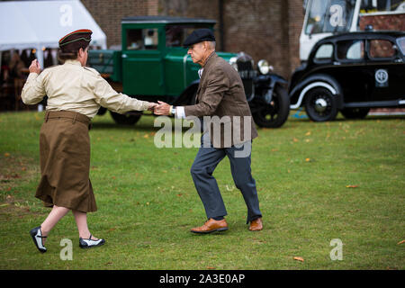 Hope and Glory 2019 Gravesend Fort Gardens . Maidstone Lindy Hoppers. Andrew Beck Crédit Banque D'Images