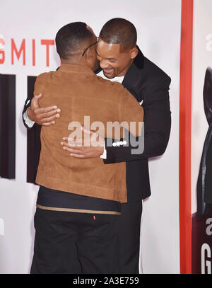 HOLLYWOOD, CA - 06 OCTOBRE : Will Smith et Martin Lawrence assister à Paramount Pictures' Première de 'Gemini Man' au théâtre chinois de Grauman sur Octobre 06, 2019 à Hollywood, Californie. Banque D'Images