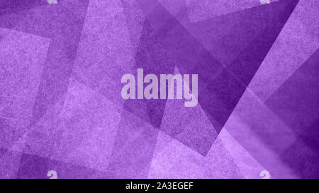 Résumé fond violet et blanc à motifs géométriques et diamond pattern. triangle Texture élégante de formes et angles dans un design moderne et contemporain. Banque D'Images