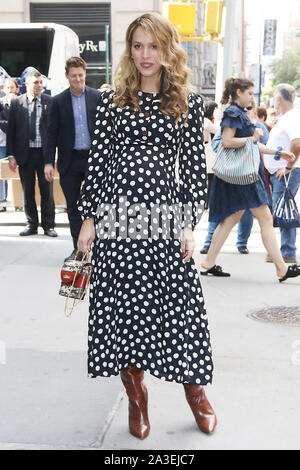 New York, NY, USA. Oct 7, 2019. Cleo Wade à renforcer la promotion de la nouvelle série d'adresses où doit commencer le 07 octobre, 2019 à New York. Credit : Rw/media/Alamy Punch Live News Banque D'Images