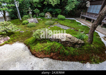 Nanzenji Hojo Garden - Nanzenji Temple est l'un des plus importants temples zen au Japon et le chef du temple de l'une des écoles dans le Rinzai s Banque D'Images