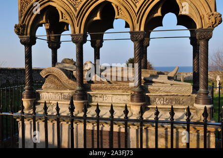 Grace Darling's tomb Banque D'Images