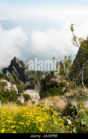 Monte pasubio du 52 galerie road Banque D'Images