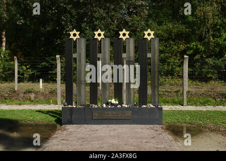 Mémorial pour les enfants exécuté après l'expulsion de Herzogenbusch camp de concentration. Camp Vught National Monument. Aux Pays-Bas. Banque D'Images