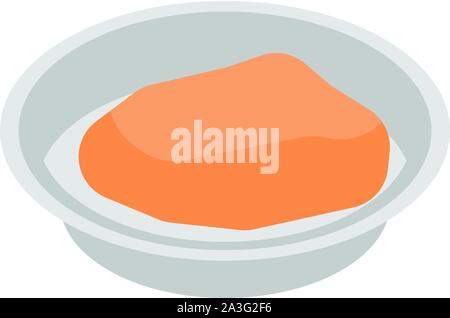 L'alimentation de la plaque, l'icône de style isométrique Illustration de Vecteur