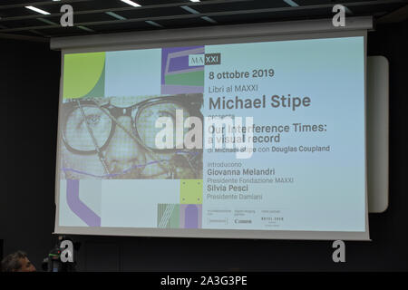 Rome, Italie. 05Th Oct, 2019. Première présentation en Europe "Notre ingérence fois : un enregistrement visuel', son deuxième livre de photographies (photo de Matteo Nardone/Pacific Press) Credit : Pacific Press Agency/Alamy Live News Banque D'Images