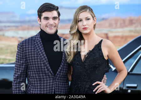 Westwood, United States. 07Th Oct, 2019. WESTWOOD, LOS ANGELES, CALIFORNIE, USA - 07 OCTOBRE : l'Acteur RJ Mitte arrive à la première de Los Angeles de Netflix 'El Camino : un film Breaking Bad' qui s'est tenue au Regency Village Theatre Le 7 octobre 2019 dans la région de Westwood, Los Angeles, Californie, États-Unis. (Photo par Xavier Collin/Image Crédit : Agence de Presse) L'agence de presse Image/Alamy Live News Banque D'Images