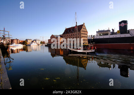 Impressions de Gdańsk (Danzig en allemand), une ville portuaire sur la côte baltique de la Pologne Banque D'Images