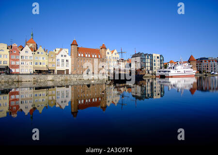 Impressions de Gdańsk (Danzig en allemand), une ville portuaire sur la côte baltique de la Pologne Banque D'Images