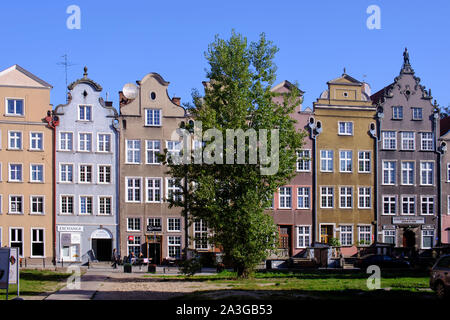 Impressions de Gdańsk (Danzig en allemand), une ville portuaire sur la côte baltique de la Pologne Banque D'Images