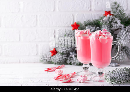 Ruby chocolat chaud ou cacao rose Banque D'Images