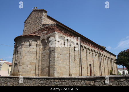 Chiesa Monumentale basilique San Simplicio - une église à Olbia, Sardaigne, Italie Banque D'Images