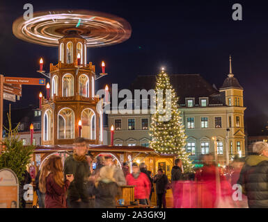 Marché de Noël à Saxe Banque D'Images