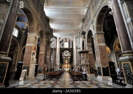 Italie, Rome, basilique de Sant'Agostino Banque D'Images