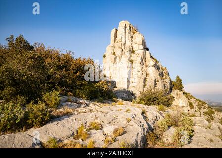 France, bouche du Rhône, Aureille, des Alpilles, les caisses de Jean Jean Banque D'Images