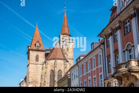 Église Saint Johannis à Ansbach Moyenne-franconie Banque D'Images