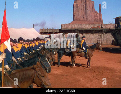 Elle portait un ruban jaune 1949 Argosy Pictures film avec John Wayne Banque D'Images