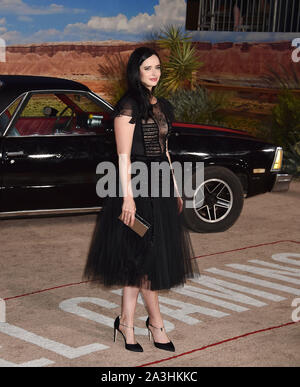 WESTWOOD, CA - 07 OCTOBRE : Krysten Ritter assiste à la première de 'El Camino de Netflix : un film Breaking Bad' au Regency Village Theatre sur Octobre 07, 2019 à Westwood, en Californie. Banque D'Images