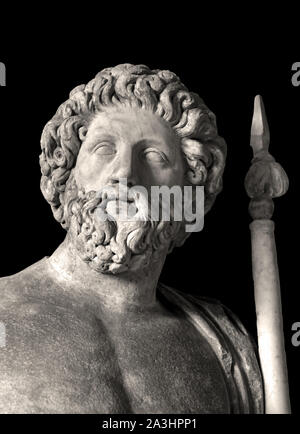 Zeus, le dieu du ciel - Dieu du ciel, maître de l'Olympe. Italie inspiré d'une statue grecque. 2ème siècle AC. Collection Borghèse.grec, la Grèce, l'Italie, Romain. Banque D'Images