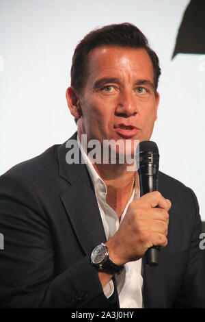 Los Angeles, USA. 08Th Oct, 2019. Clive Owen 10/04/2019 'Gemini Man' conférence de presse tenue à l'espace YouTube à Los Angeles, CA Crédit : Cronos/Alamy Live News Banque D'Images