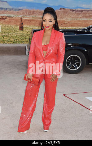 WESTWOOD, CA - 07 OCTOBRE : Alison Law assiste à la première de 'El Camino de Netflix : un film Breaking Bad' au Regency Village Theatre sur Octobre 07, 2019 à Westwood, en Californie. Banque D'Images